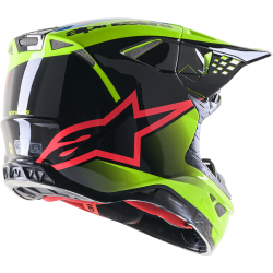 Casque Alpinestars SM10 UNIT YL/BK taille S / 55-56cm