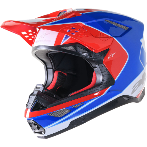 Casque Alpinestars SM10 AEON RD/BL taille S / 55-56cm