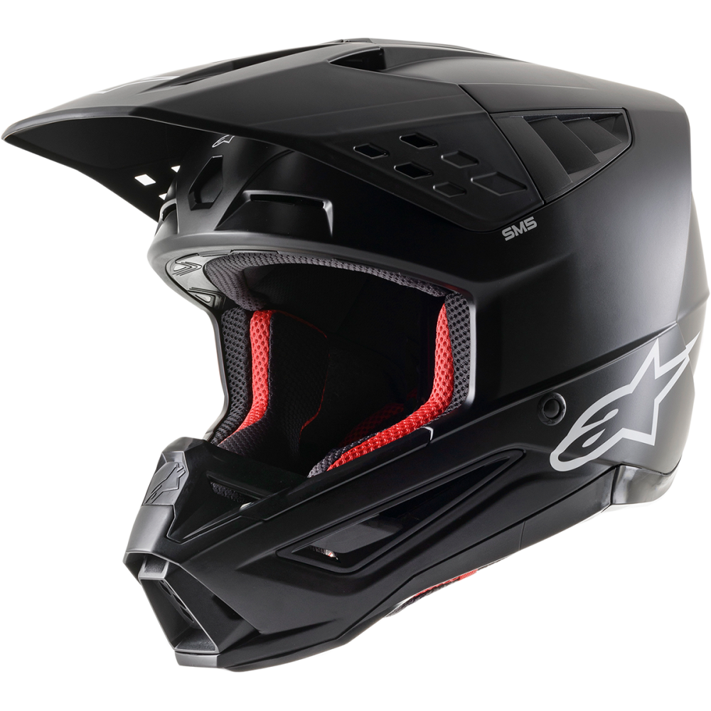 Casque Alpinestars SM5 SOLID BLACK taille S / 55-56cm