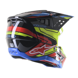 Casque Alpinestars SM5 ACT2 BK/Y/R taille S / 55-56cm