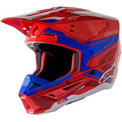 Casque Alpinestars SM5 ACT2 RED/BL taille M / 57-58cm