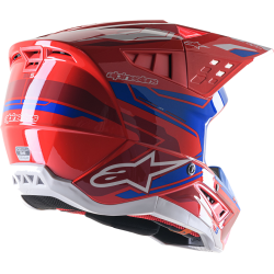 Casque Alpinestars SM5 ACT2 RED/BL taille M / 57-58cm