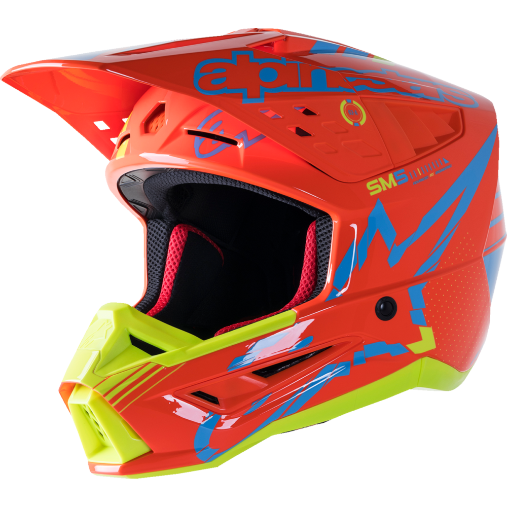 Casque Alpinestars SM5 ACT2 OR/C/Y taille M / 57-58cm