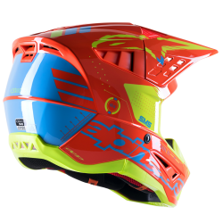 Casque Alpinestars SM5 ACT2 OR/C/Y taille M / 57-58cm