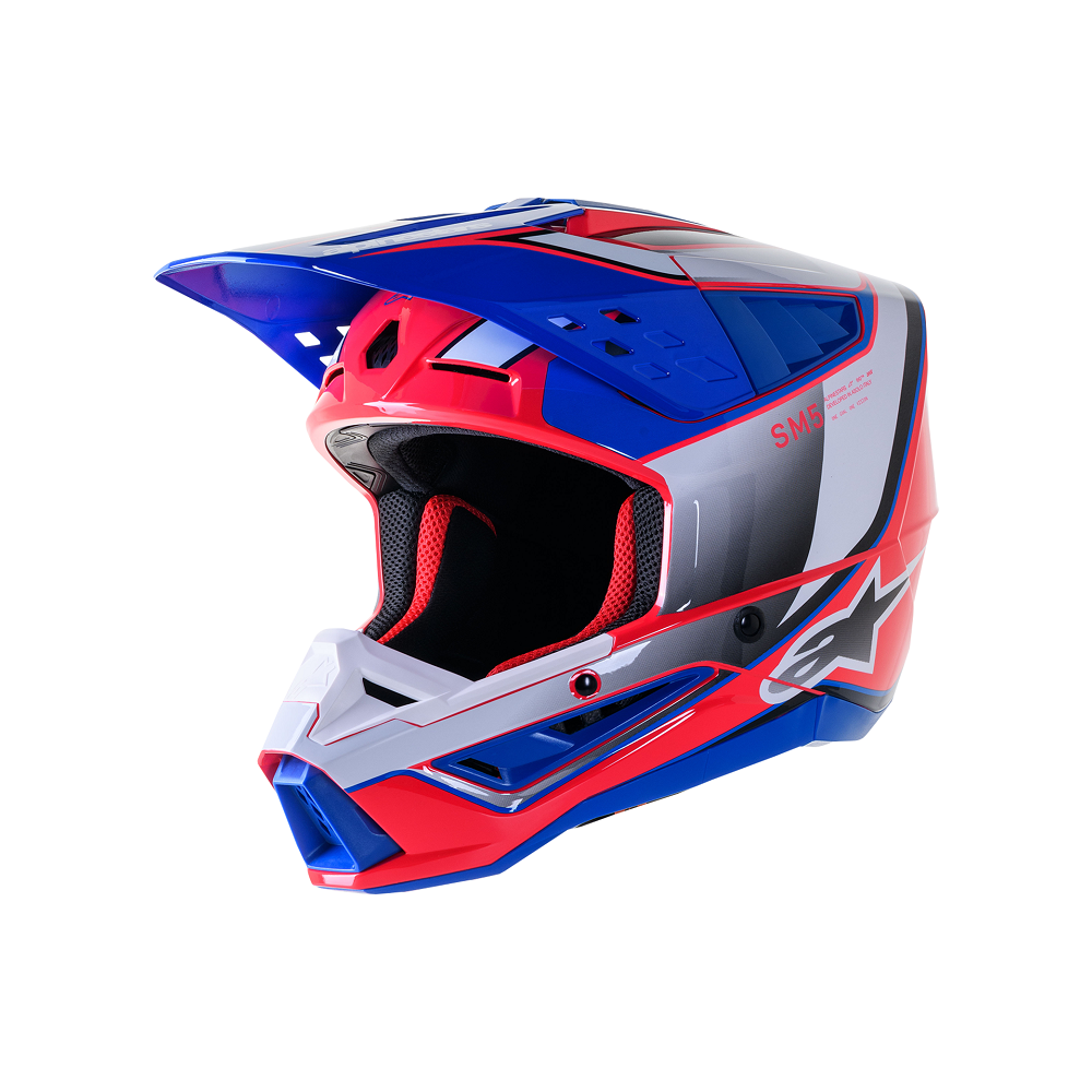 Casque Alpinestars SM5 SAIL PK/BL taille XXL / 63-64cm