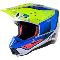 Casque Alpinestars SM5 SAIL YLW/BL taille M / 57-58cm