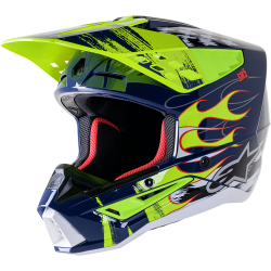 Casque Alpinestars SM5 RASH NV/YL taille S / 55-56cm