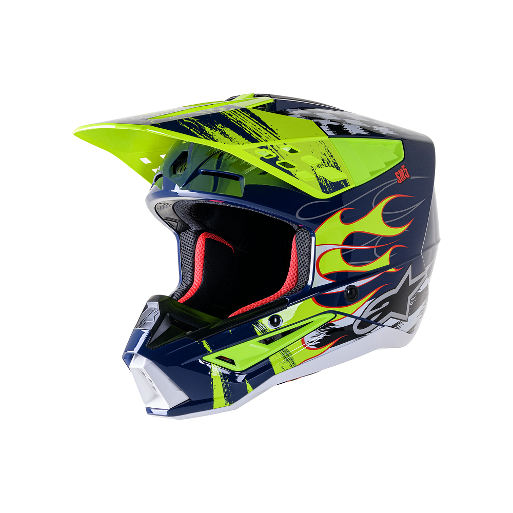 Casque Alpinestars SM5 RASH NV/YL taille S / 55-56cm