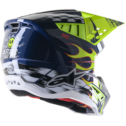 Casque Alpinestars SM5 RASH NV/YL taille S / 55-56cm