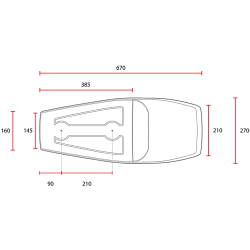 FLAT TRACK SEAT BLACK