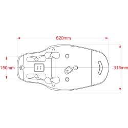 SCRAMBLER SEAT BK XSR