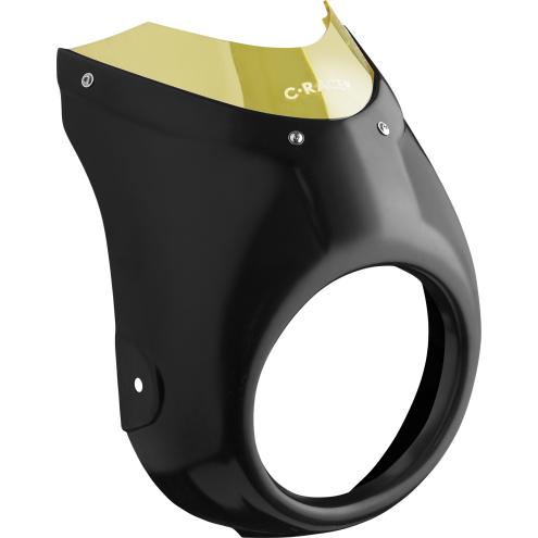 CAFE RACER MASK YLW SCRN