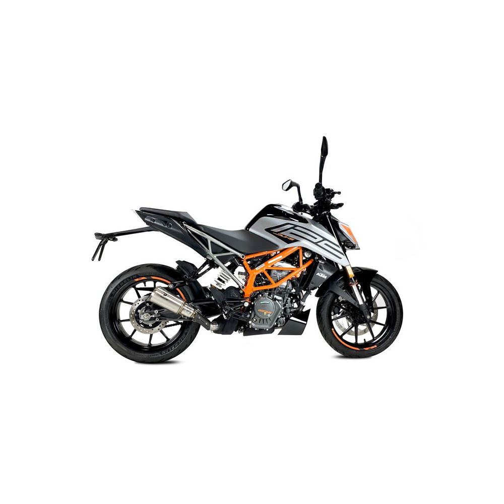 Echappement IX-Race MK2 Inox KTM 125 Duke/RC - 390 Duke/RC 2021-2023