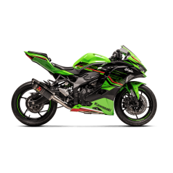 Ligne complète Akrapovic Racing carbone Kawasaki Ninja ZX-4R 2023-24