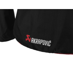 Veste coupe vent Akrapovic Corpo Windbreaker Black Women's taille 2XL