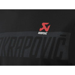 T-Shirt Akrapovic Corpo T-Shirt Black Women's XL