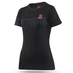 T-Shirt Akrapovic Corpo T-Shirt Black Women's XS