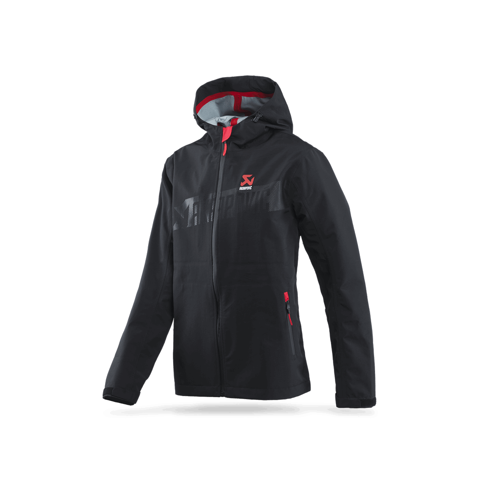 Veste de pluie Akrapovic Corpo Rain Jacket Black Women's XS