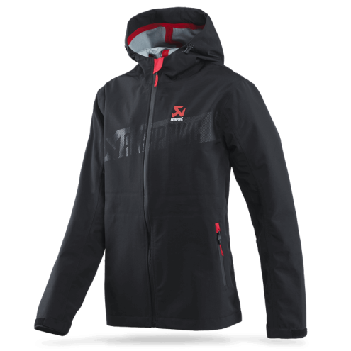 Veste de pluie Akrapovic Corpo Rain Jacket Black Women's M