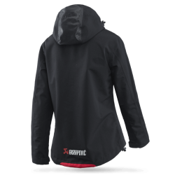 Veste de pluie Akrapovic Corpo Rain Jacket Black Women's XS