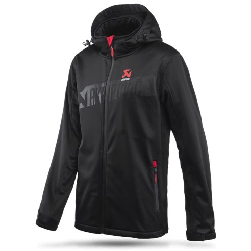 Veste Akrapovic Corpo Softshell Jacket Black Men's XXL