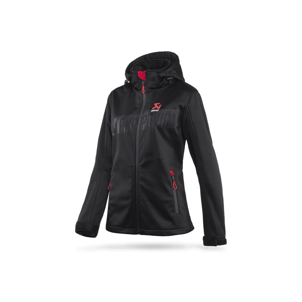 Veste Akrapovic Corpo Softshell Jacket Black Women's M