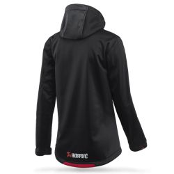 Veste Akrapovic Corpo Softshell Jacket Black Women's M