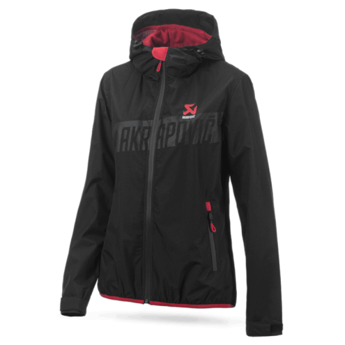 Veste coupe vent Akrapovic Corpo Windbreaker Black Women's taille M