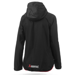 Veste coupe vent Akrapovic Corpo Windbreaker Black Women's taille S