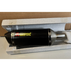 Silencieux de rechange droit Akrapovic carbone Kawasaki Z1000 2014-2020