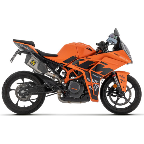 Ligne complète Arrow compétition Titane, KTM RC 390 2022-23