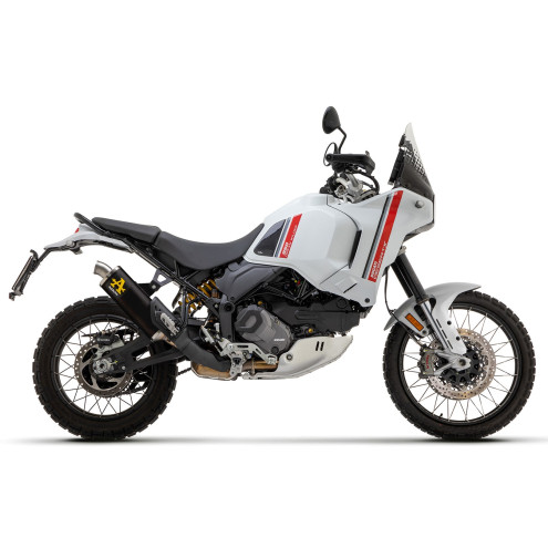 Silencieux Arrow Indy Race alu Dark DUCATI DESERT X 950 2022-2024