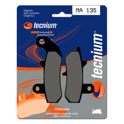 Plaquettes de frein TECNIUM route organique - MA135