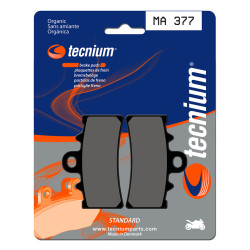 Plaquettes de frein TECNIUM route organique - MA377