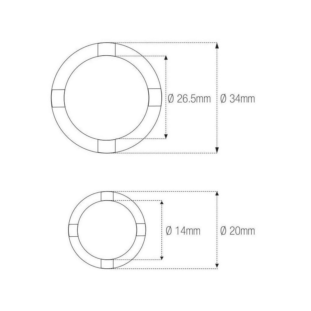 Douille à créneaux MOTION PRO Suzuki