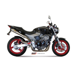 Silencieux MIVV X-Cone inox brossé Honda CB600F Hornet 03-06