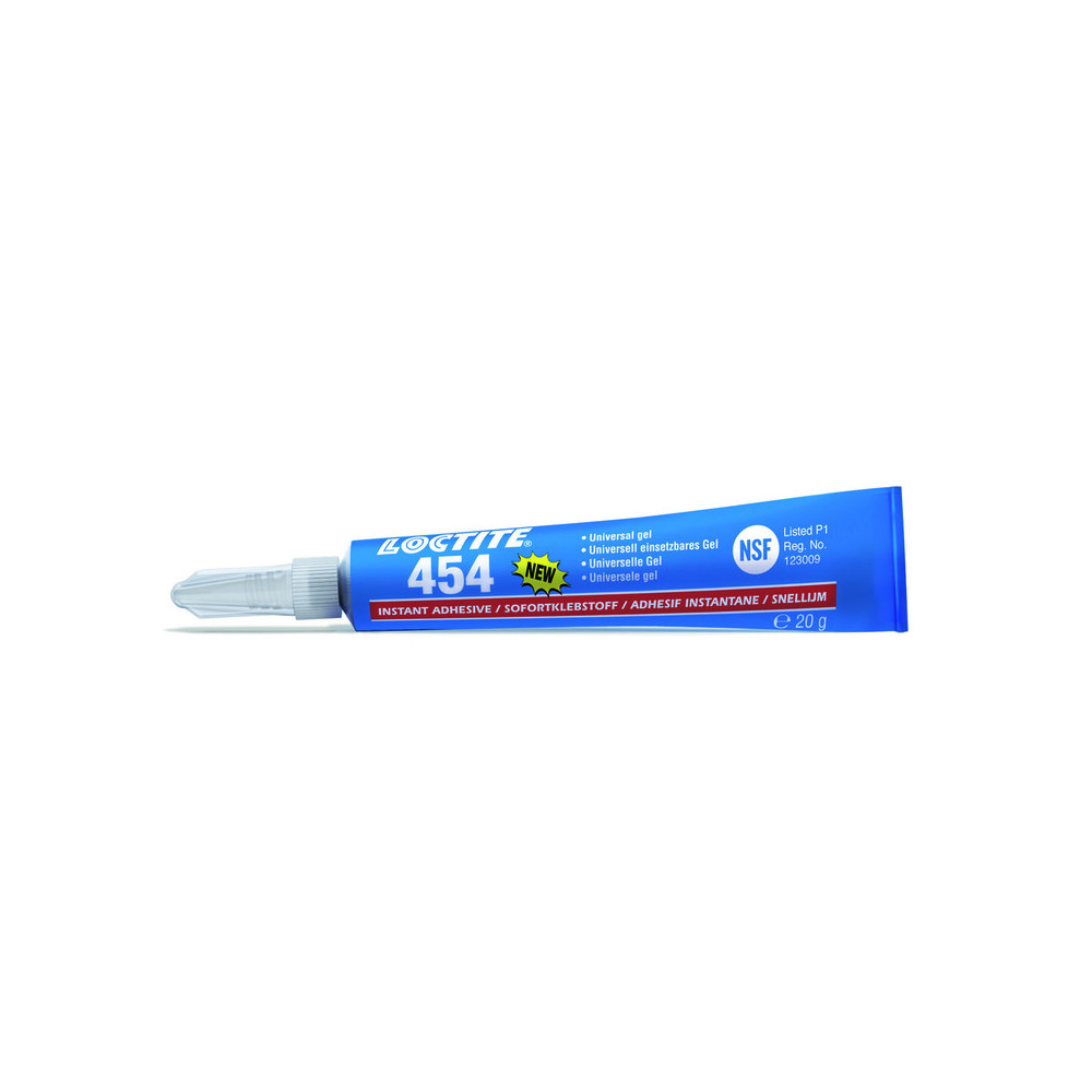 Colle cyanoacrylate gel LOCTITE 454 - tube 5g