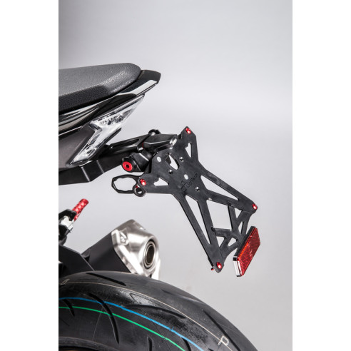 Support de plaque réglable LIGHTECH - Kawasaki Z900/Z H2