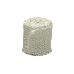 Bande thermique collecteur ACOUSTA-FIL 50mm x 7,5m 550°C blanc