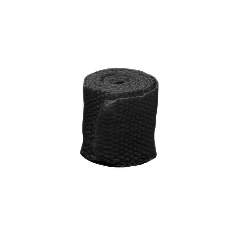 Bande thermique collecteur ACOUSTA-FIL 50mm x 7,5m 650°C noir