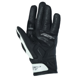 Gants RST Stunt III CE cuir/textile - blanc taille 2XL/12