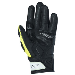 Gants RST Stunt III CE cuir/textile - jaune fluo taille S/08