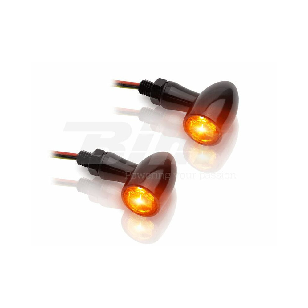 Clignotants LED V-PARTS 12V alu noir