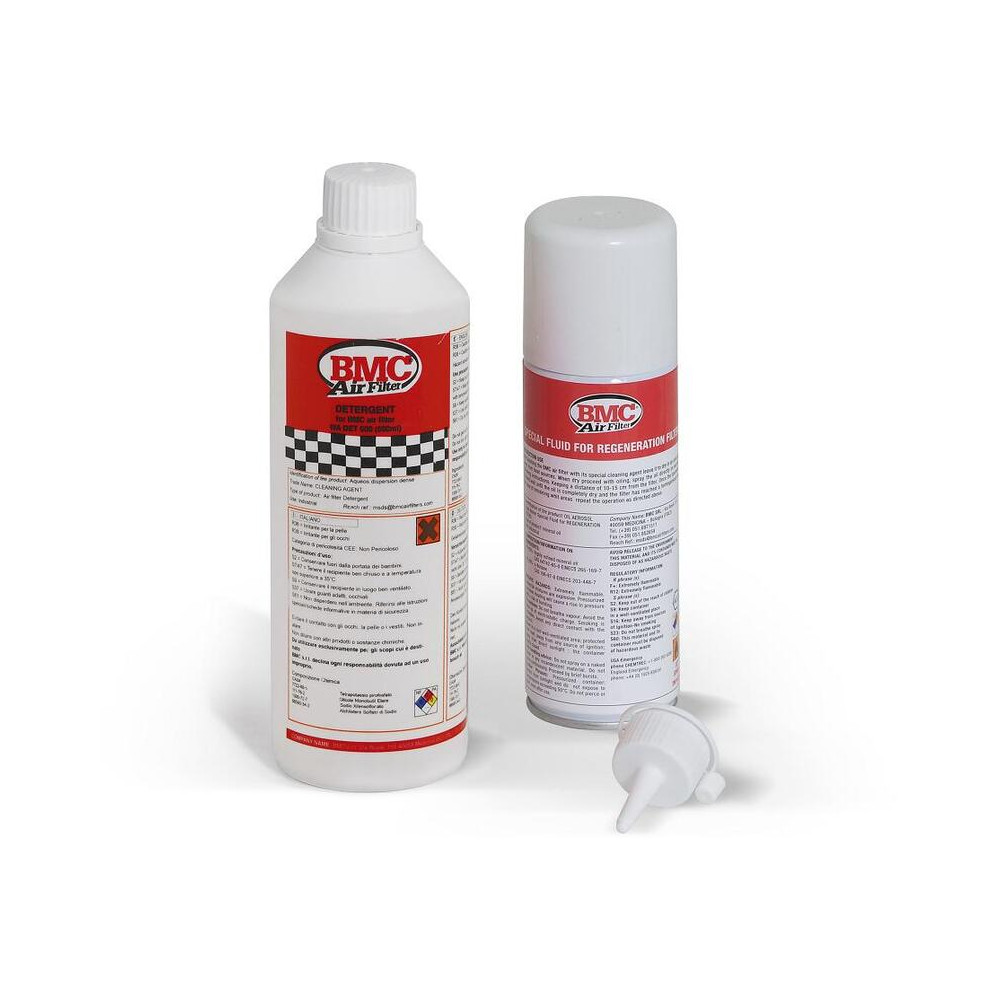 Kit d'entretien nettoyant et spray d'huile BMC - 500ml + 200ml