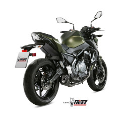 Ligne complète MIVV Delta Race Noir - Kawasaki NINJA 650 / Z650 17-23