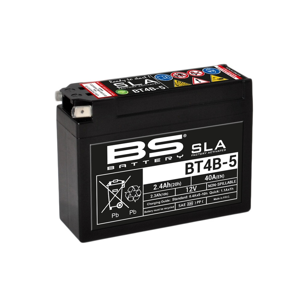 Batterie BS BATTERY SLA sans entretien activé usine - BT4B-5