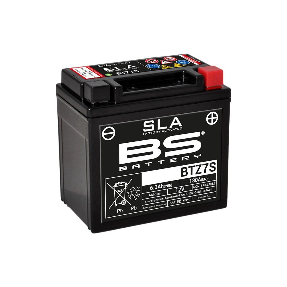 Batterie BS BATTERY SLA sans entretien activé usine - BTZ7S