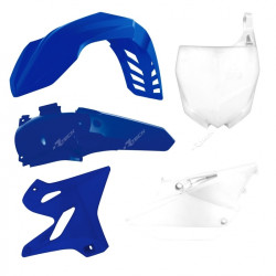 Kit plastique RACETECH couleur origine bleu/blanc Yamaha YZ125/250