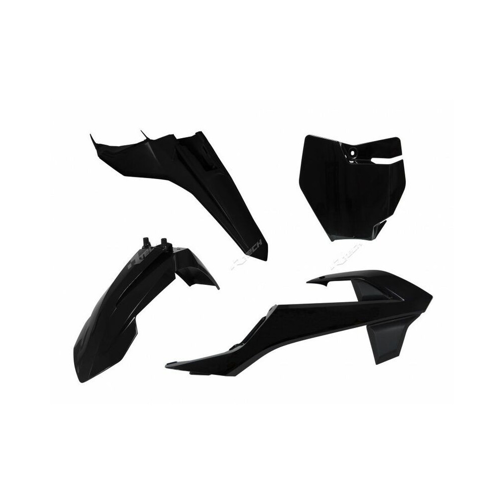 Kit plastique RACETECH noir KTM SX65