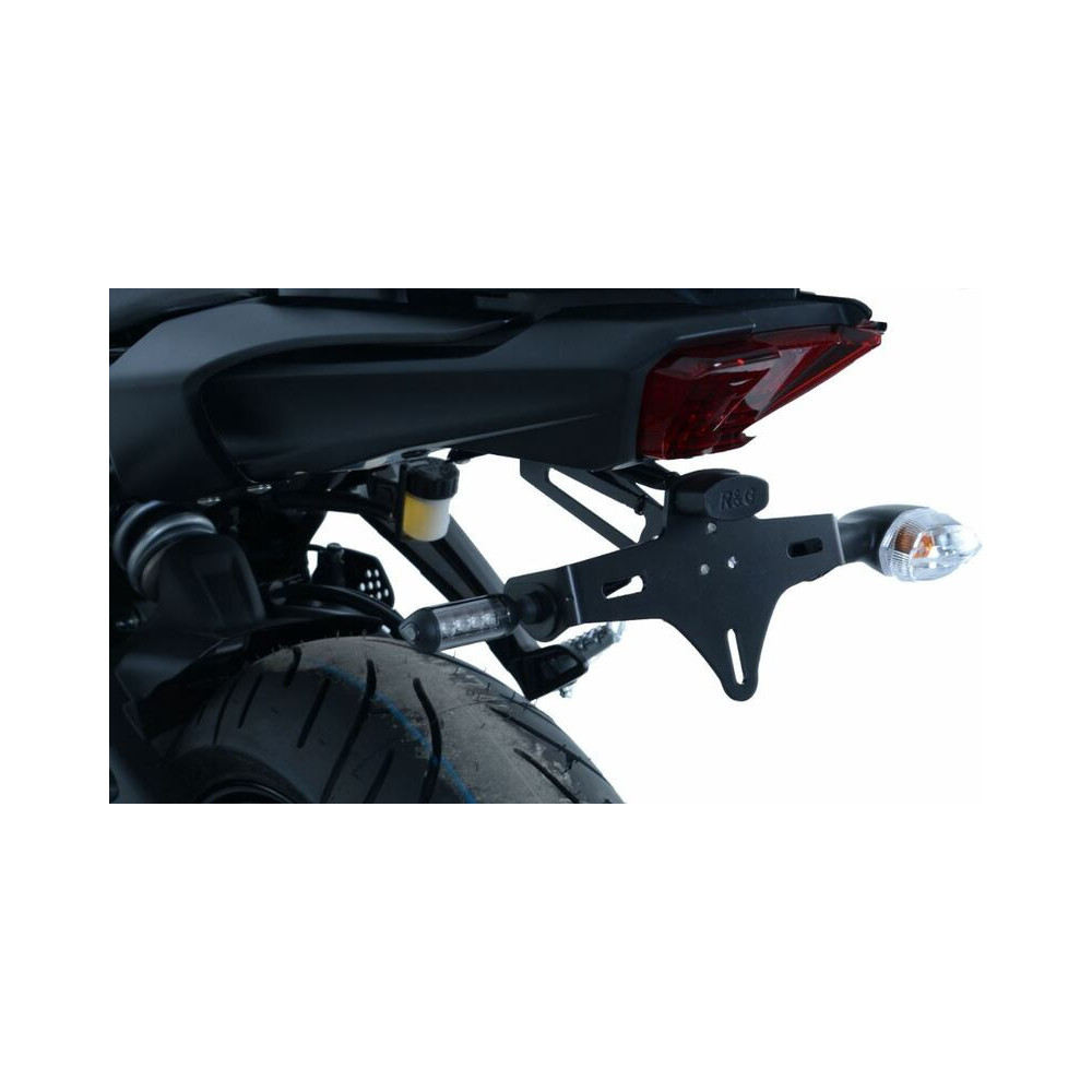 Support de plaque R&G RACING noir Yamaha MT-07